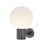 Maytoni applique esterna Bold nero/bianco IP54 E27 60W