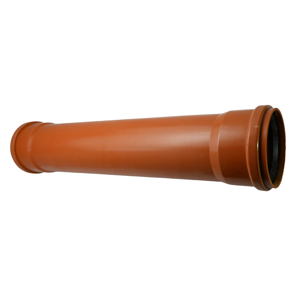 TUBO 2 BICCHIERI RAL  8023- Diam. 100 lungh. 2000- ESCLU- pezzi 1
