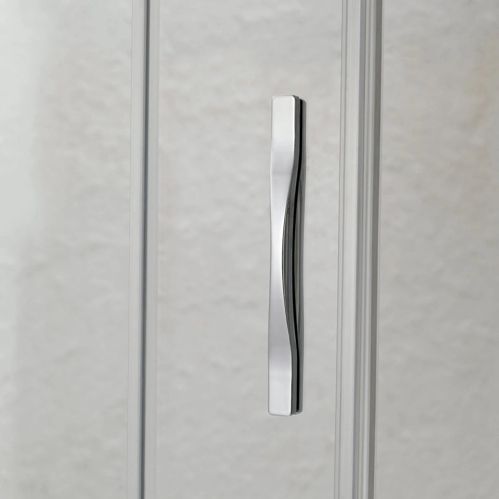 Box Doccia 70x80 AP. 80 CM H198 stampato C mod. Cristal Duo 2 Ante