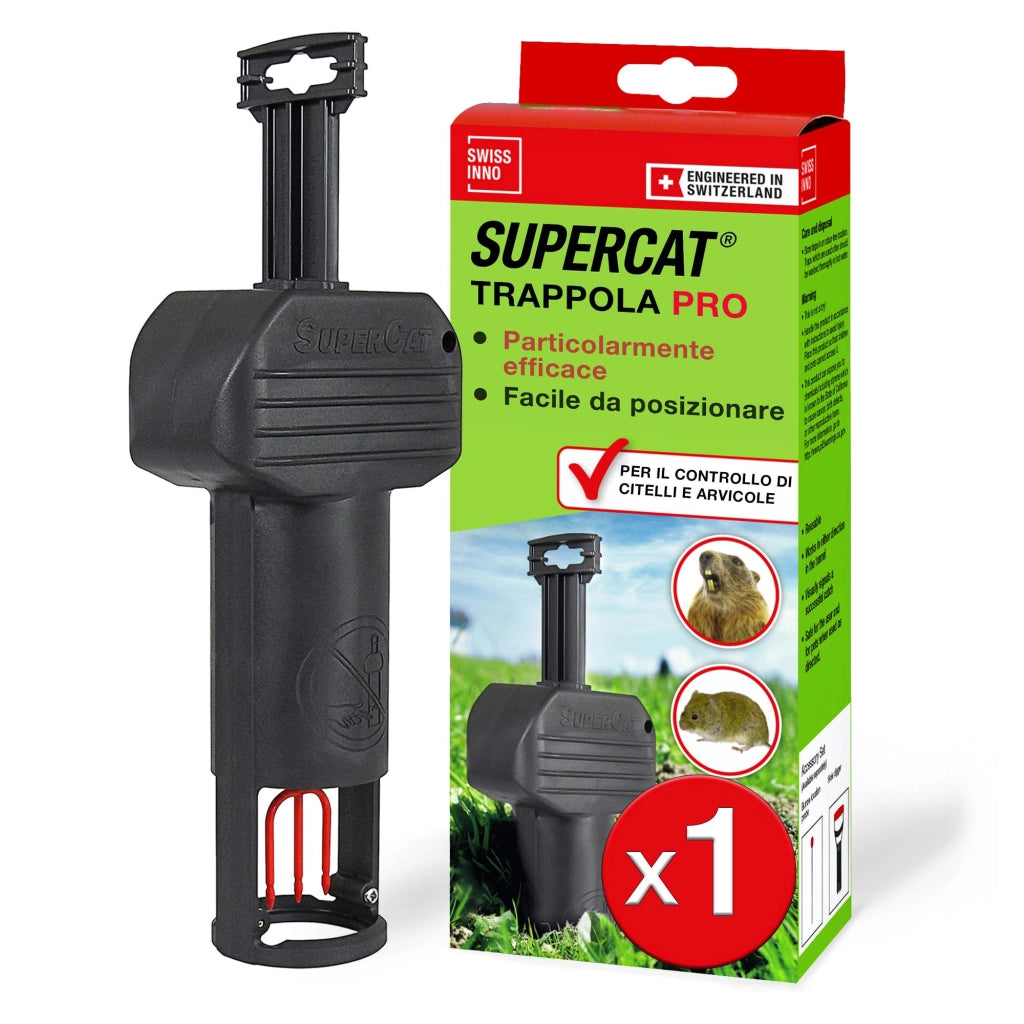 Trappola per Talpe a Scatto Supercat