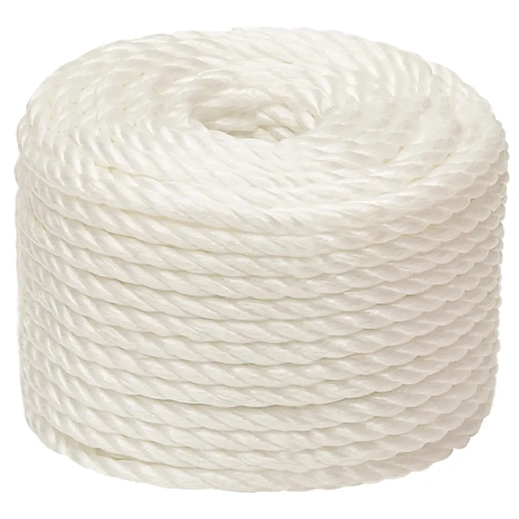 Corda da Lavoro Bianca 14 mm 50 m in Polipropilene 153061