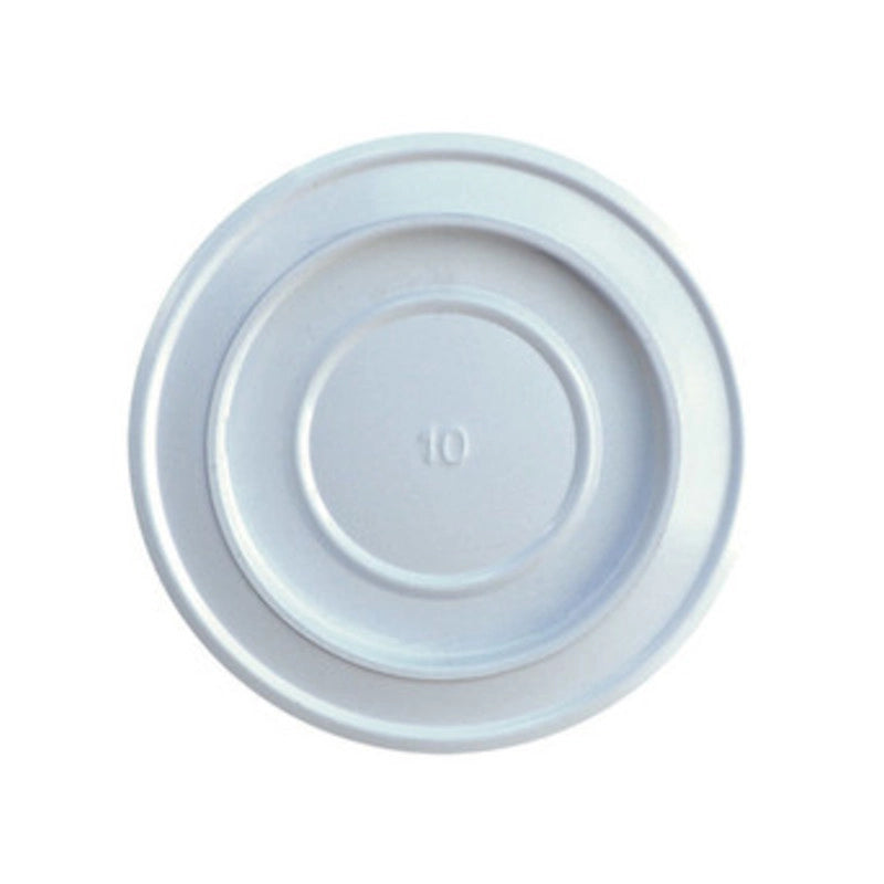 ROSONE PER TUBO DI STUFA D  8 CM BIANCO- 1,0 pz