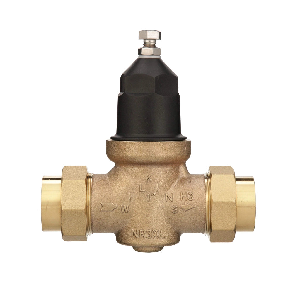 Valvola riduttrice di pressione, 1 pollice, acciaio inossidabile, doppia connessione, 75 psi