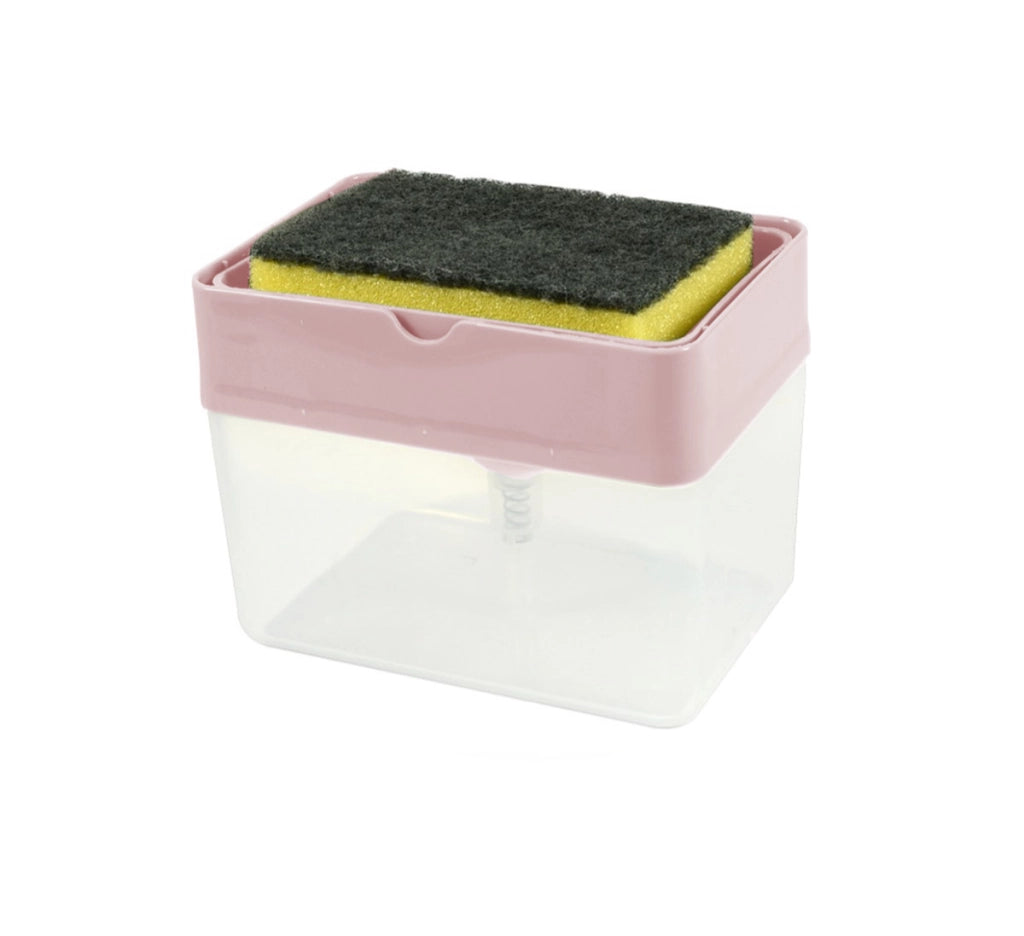 MAURY'S DISPENSER DOSATORE CON SPUGNA PER LA CUCINA IN COLORE ASSORTITO
