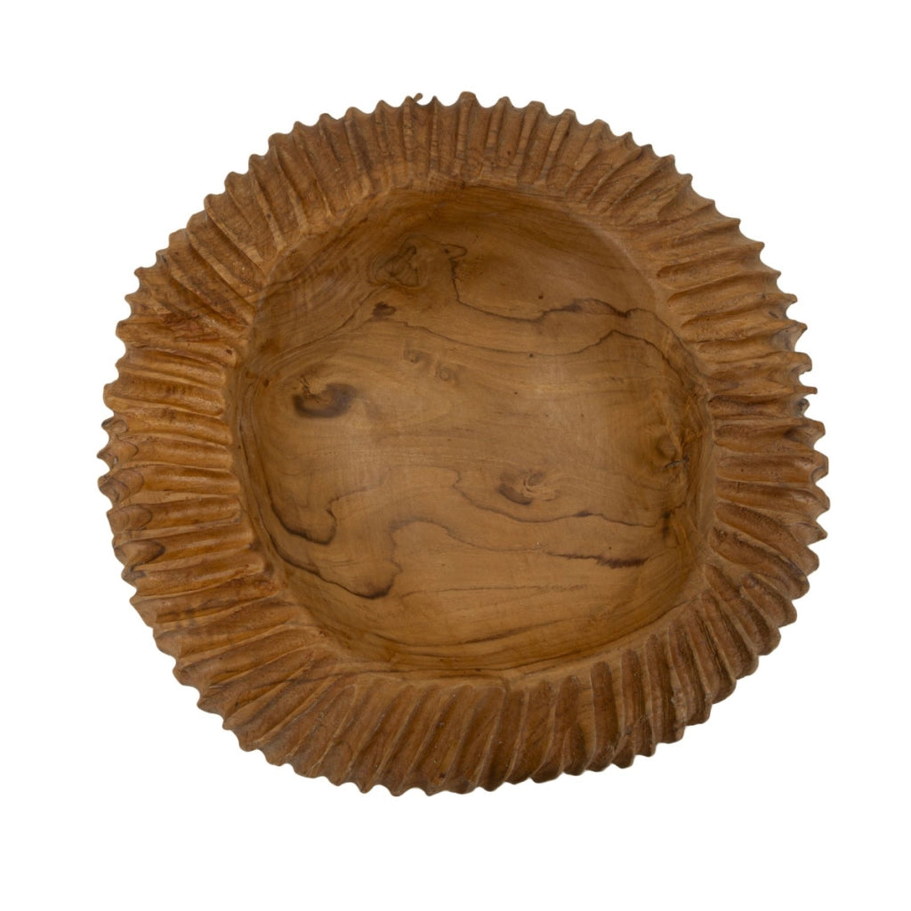 Vassoio Natura 16, Marrone, Legno, 32x32x11 cm