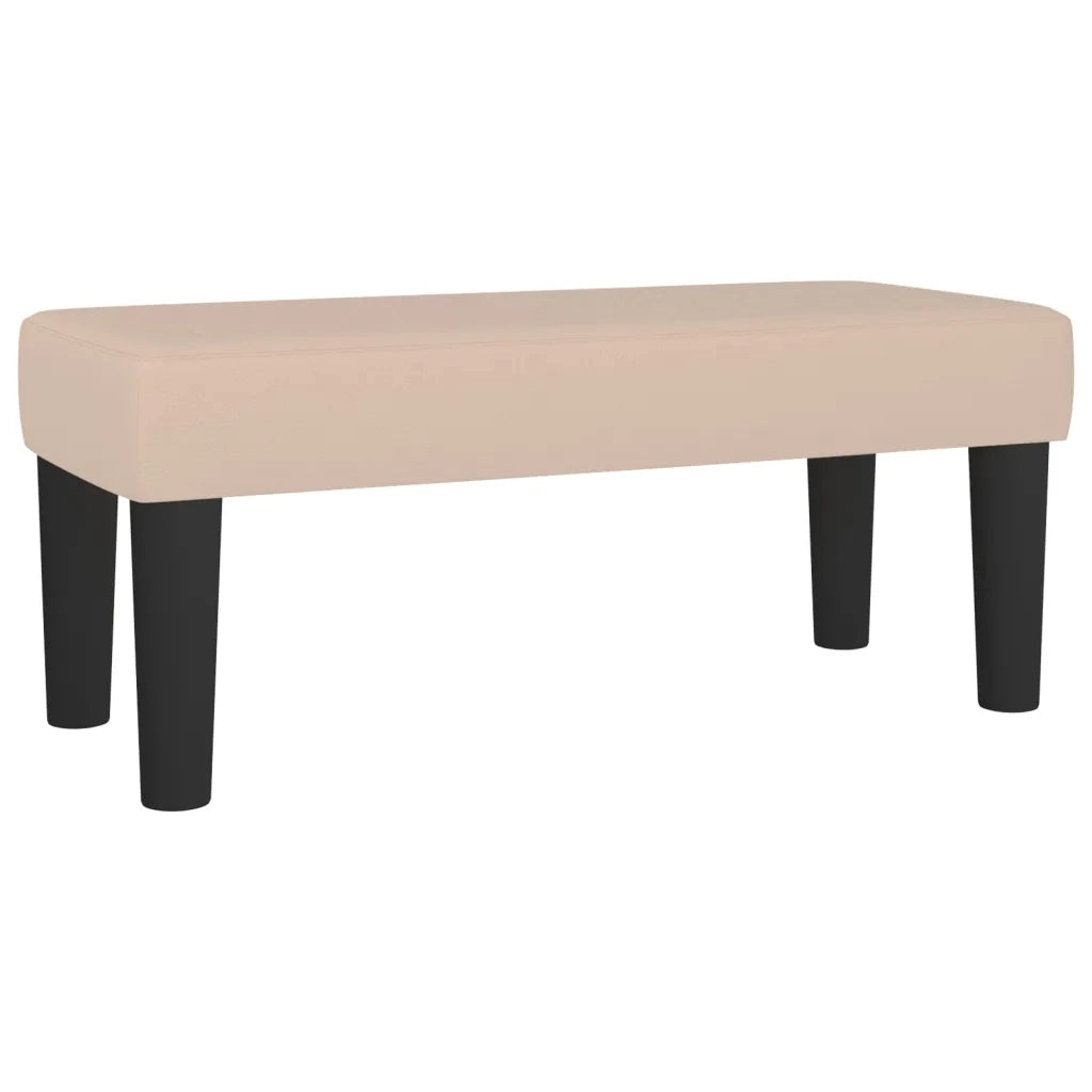 Giroletto a Molle con Materasso Cappuccino 90x200 cm Similpelle