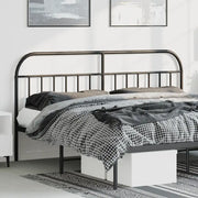 Testiera di Ricambio in Metallo Nero 180 cm 353671