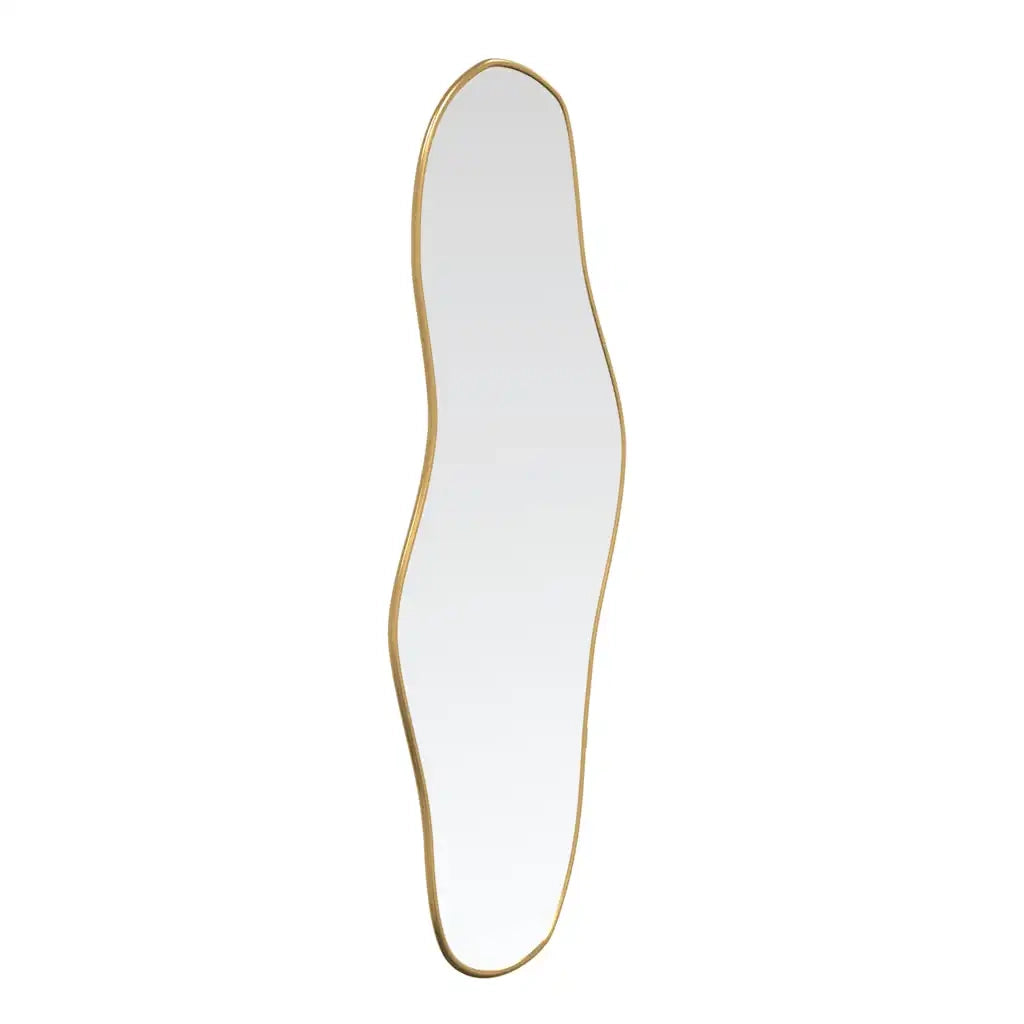 Specchio da Parete Dorato 90x40 cm 348262
