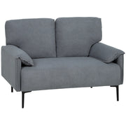 Divano 2 posti ¨C Minimal ¨C Tessuto velluto nero