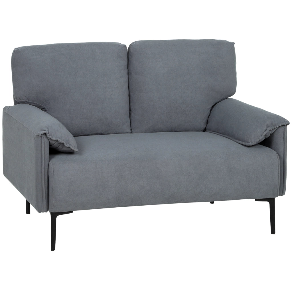 Divano 2 posti ¨C Minimal ¨C Tessuto velluto nero