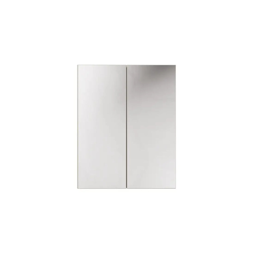 Mobile alto specchio BRAZZA - 2 porte - Colore marrone congo - L60 x H75 cm - Da appendere