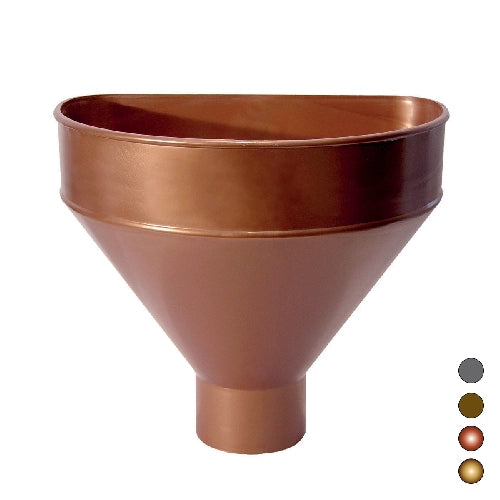 RACCOGLITORE MONOLITICO IN PVC PER PLUVIALI- Diam. 80 - Grigio- DH- pezzi 1
