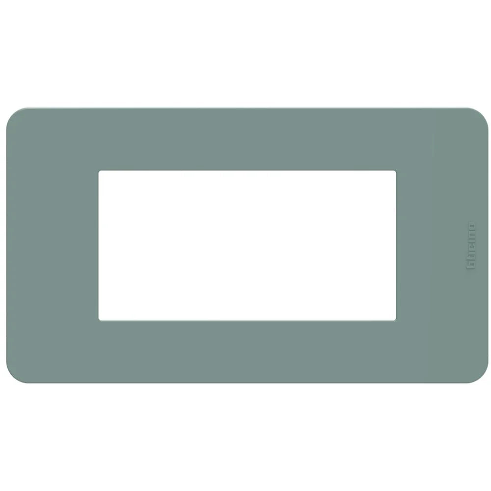 Placca Bticino MatixGO Tones 4 moduli Agave JA4804TA