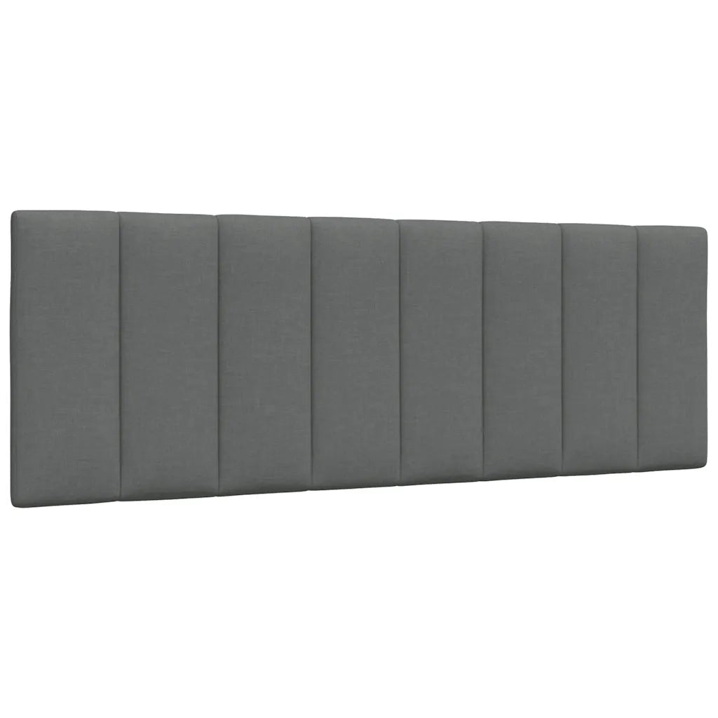 Letto matrimoniale | Letto per adulti | Giroletto senza Materasso Hanko Grigio Scuro 140x190 cm Tessuto
