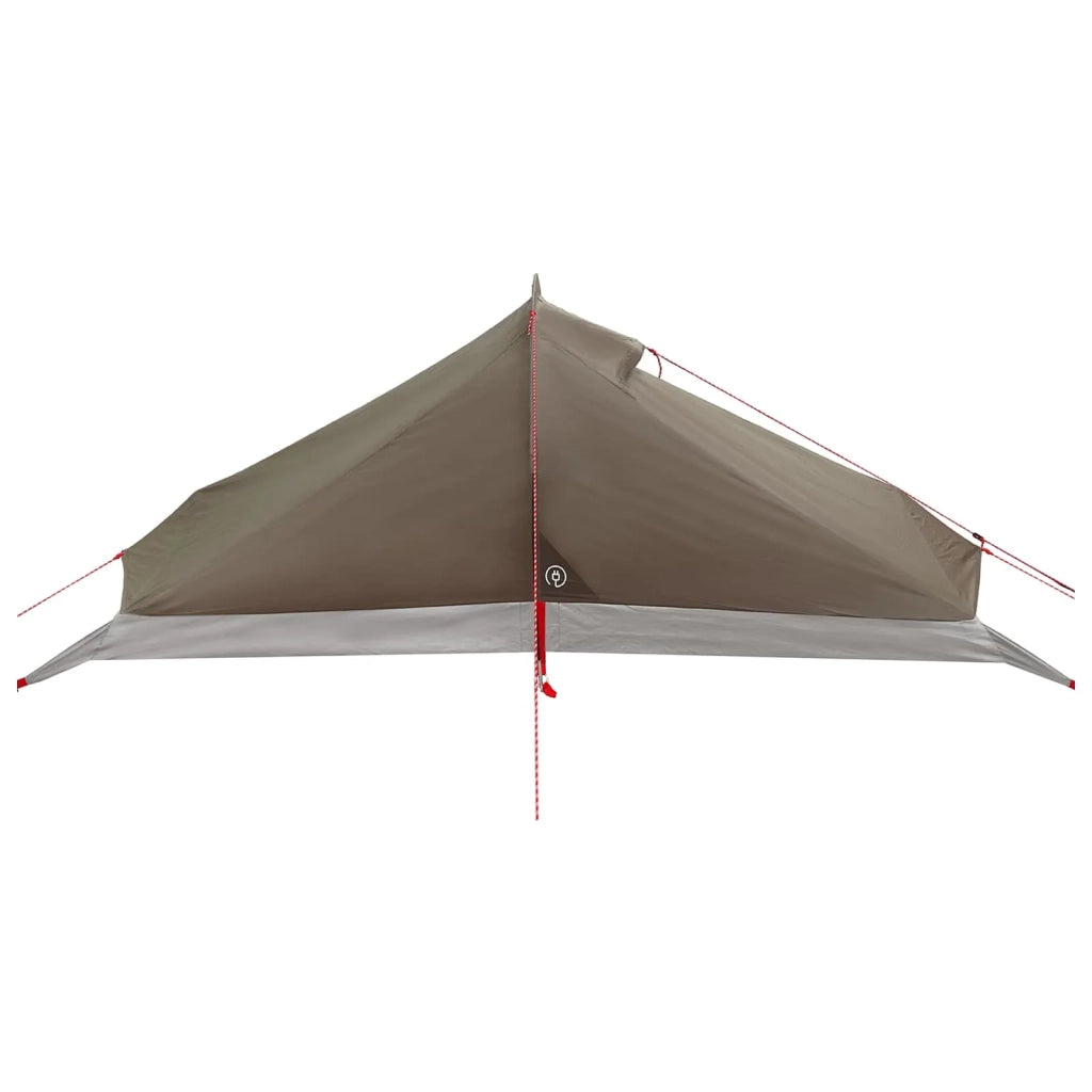 Tenda da backpacking Marrone e Grigio 4 persone