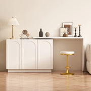 Scrivania angolare computer ufficio ¨C Minimal ¨C bianco 110 cm