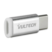 ADATTATORE VULTECH ADP-01P MICRO USB 2.0 TO TYPE C - PLASTICA
