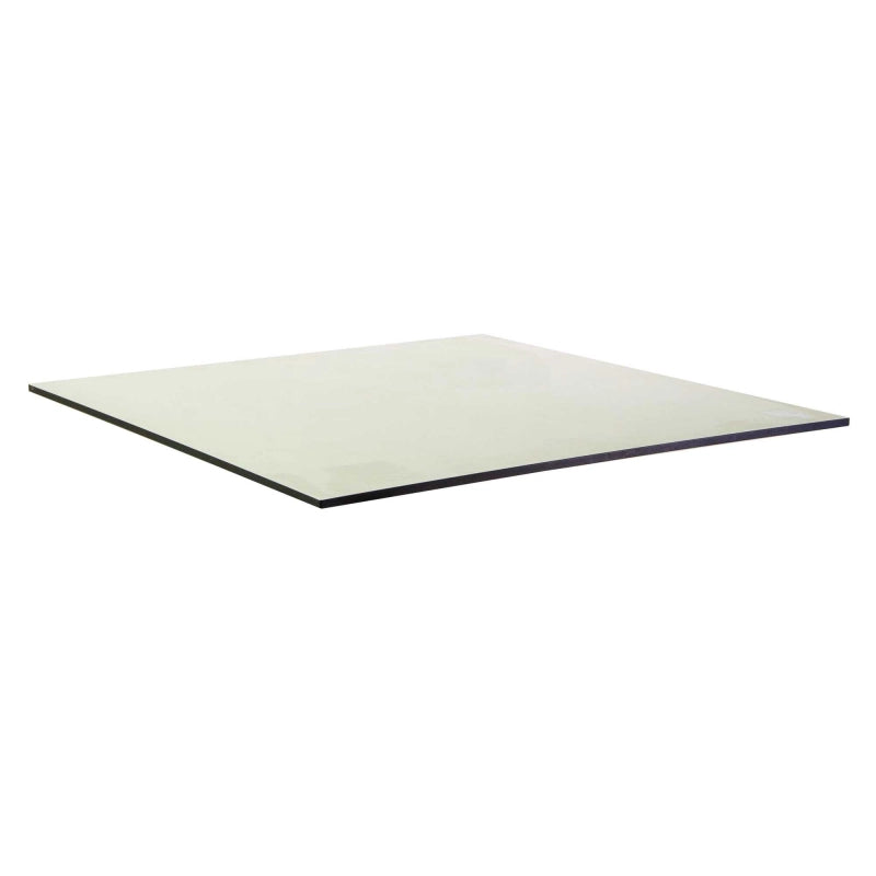 Top tavolo hpl bianco quadro cm 79x79x1