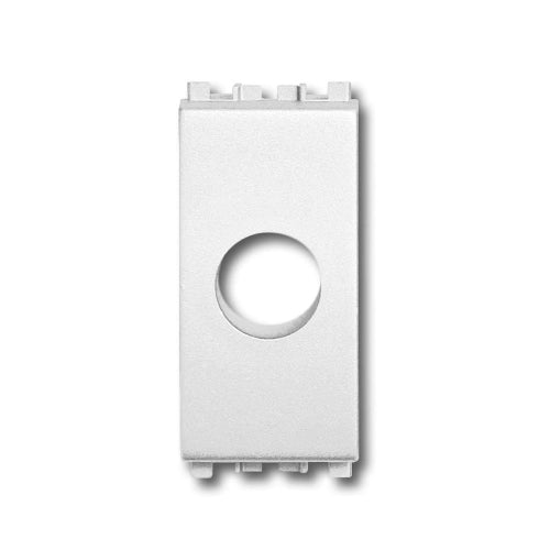 VI-EKW ADATTATORE PER LA SERIE CIVILE VIMAR EIKON WHITE ® DI COLORE BIANCO CON 1 FORO PER LE PRESE A 1 USCITA (SPI E SPF)