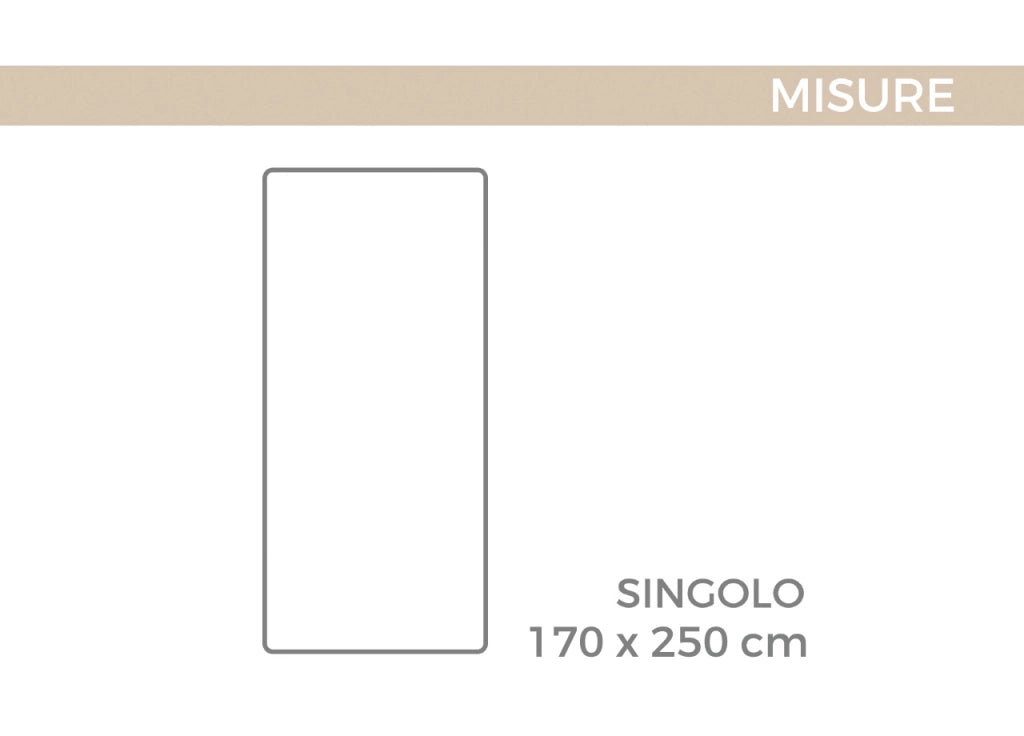 Copriletto Trapuntato Challenge Stampato In 100% Morbida Microfibra Dis. Cuori - 1 Piazza - Beige