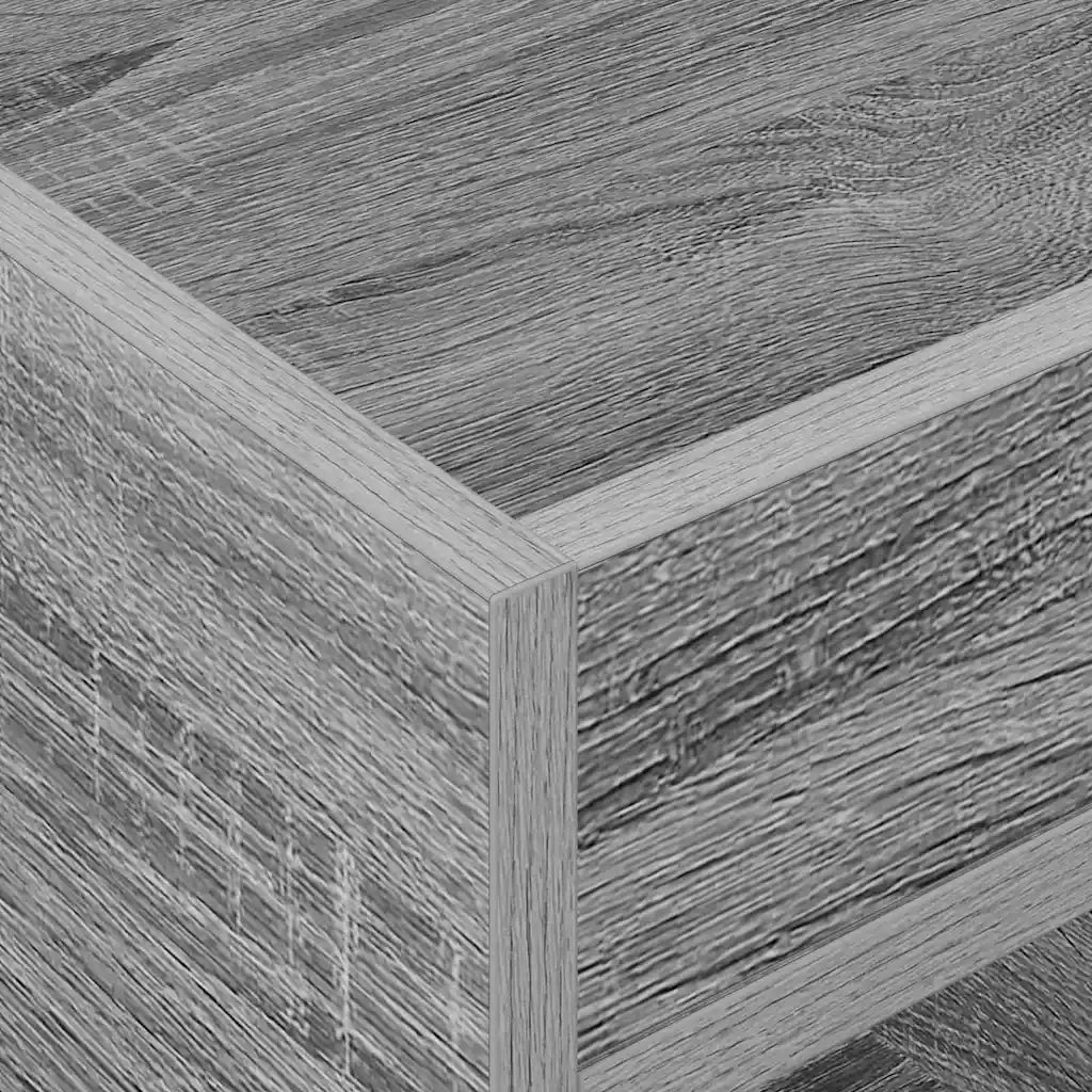 Tavolino 2 pcs Grigio Sonoma 40 x 40 x 56 cm Legno multistrato 890955