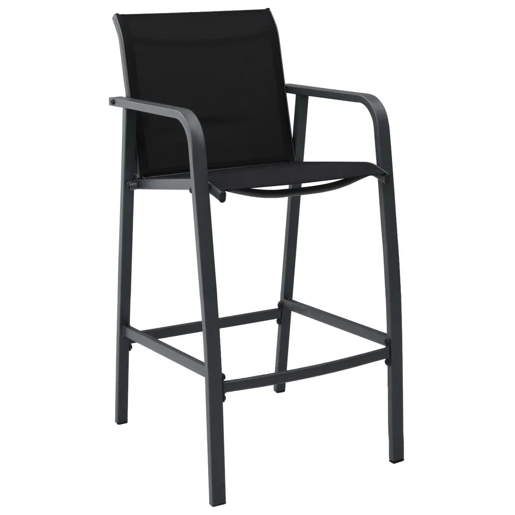 Set Bar da Giardino 5 pz Nero 3073576