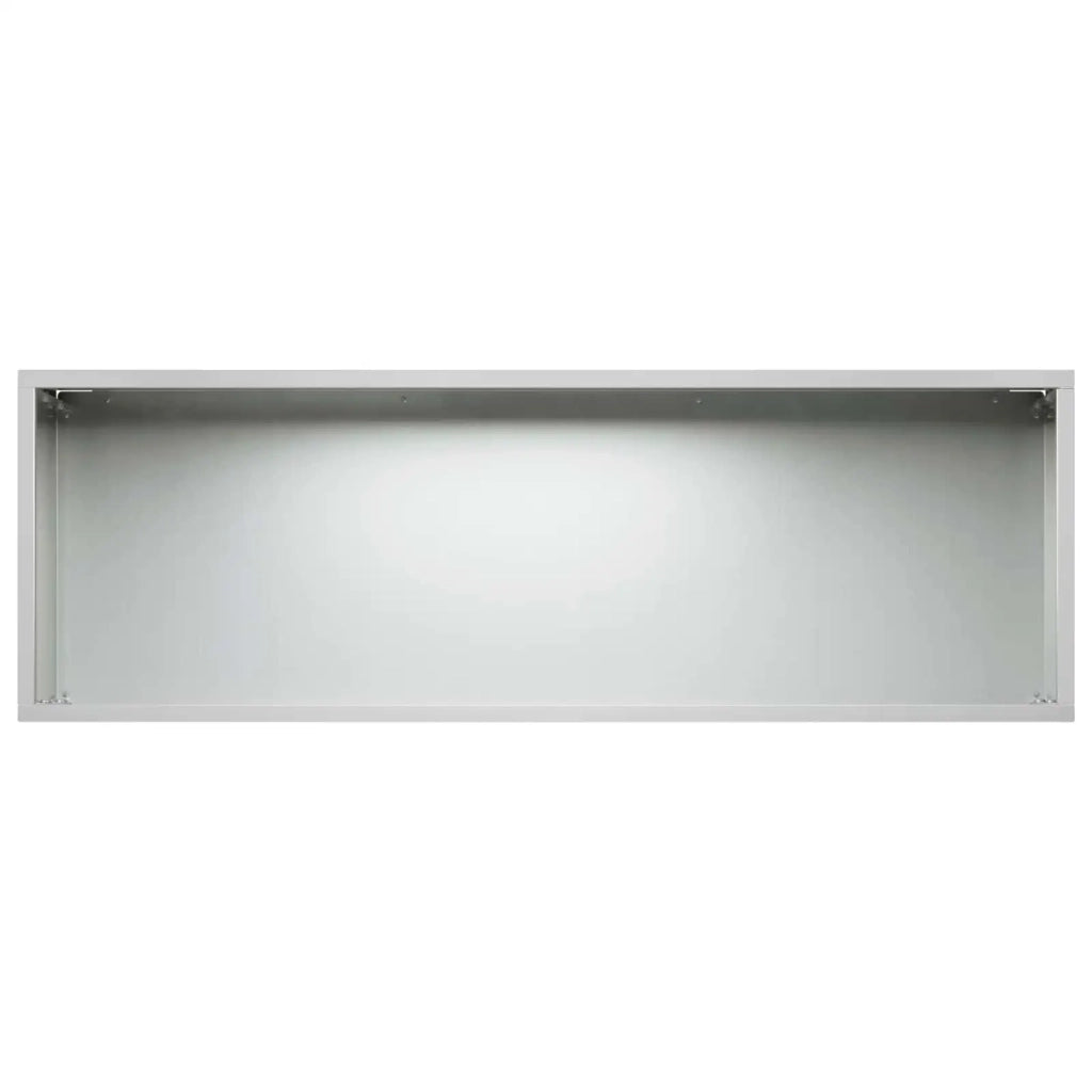 Vaso da giardino Argento 40 x 20 x 20 cm Acciaio zincato 8005144
