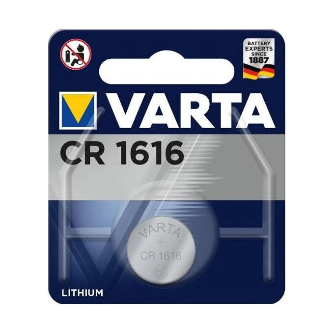 Varta CR1616 Pila a Bottone al Litio 3V 55 mAh non ricaricabile diametro 16 mm blister 1 pezzo