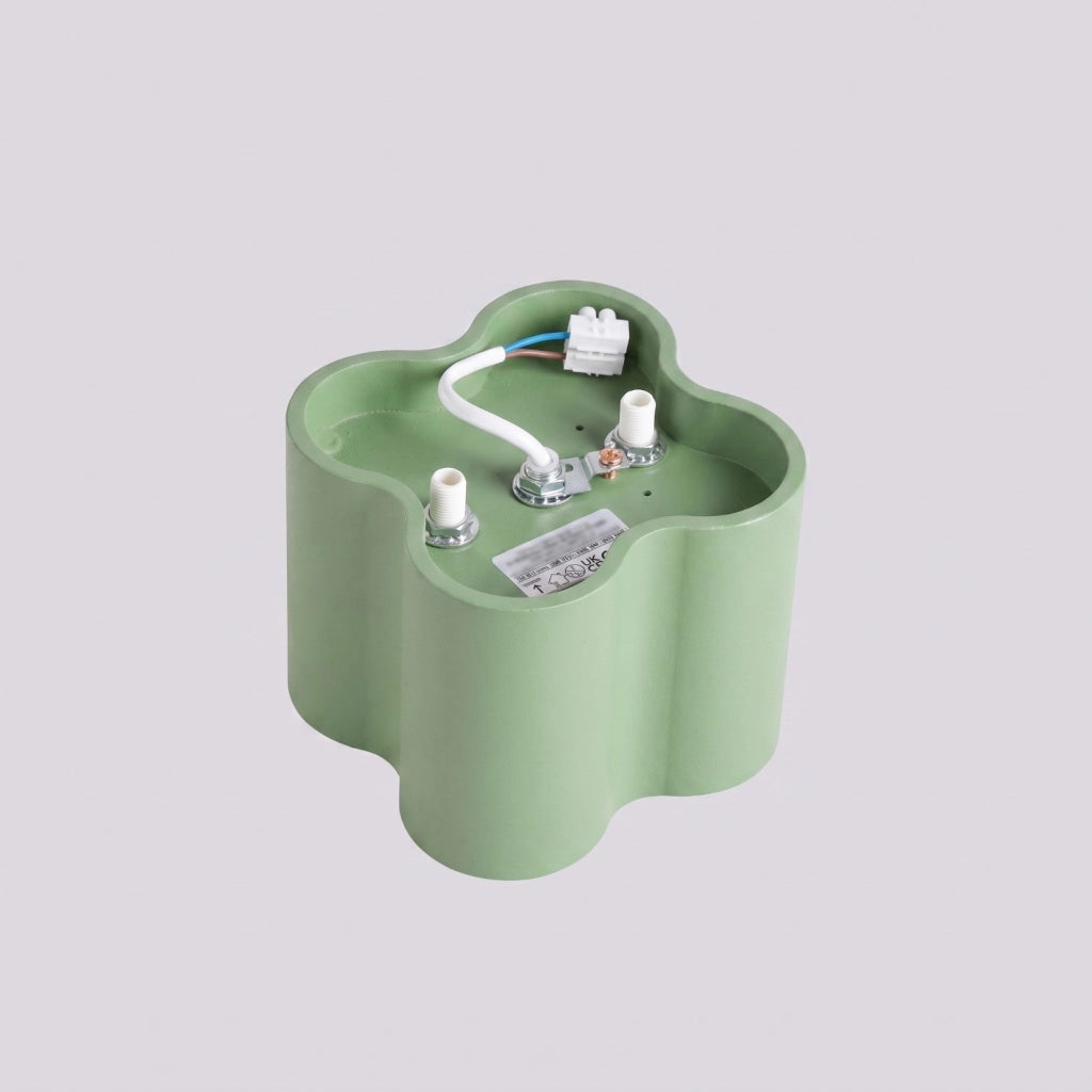 Plafoniera OVIO 1 verde salvia GU10