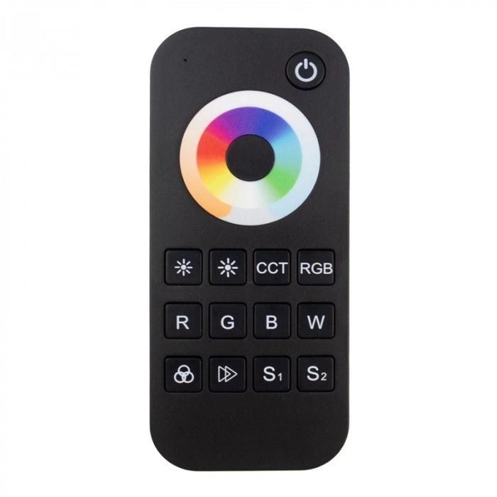 Telecomando RF RT5 touch per LED RGB+CCT nero Ecolight