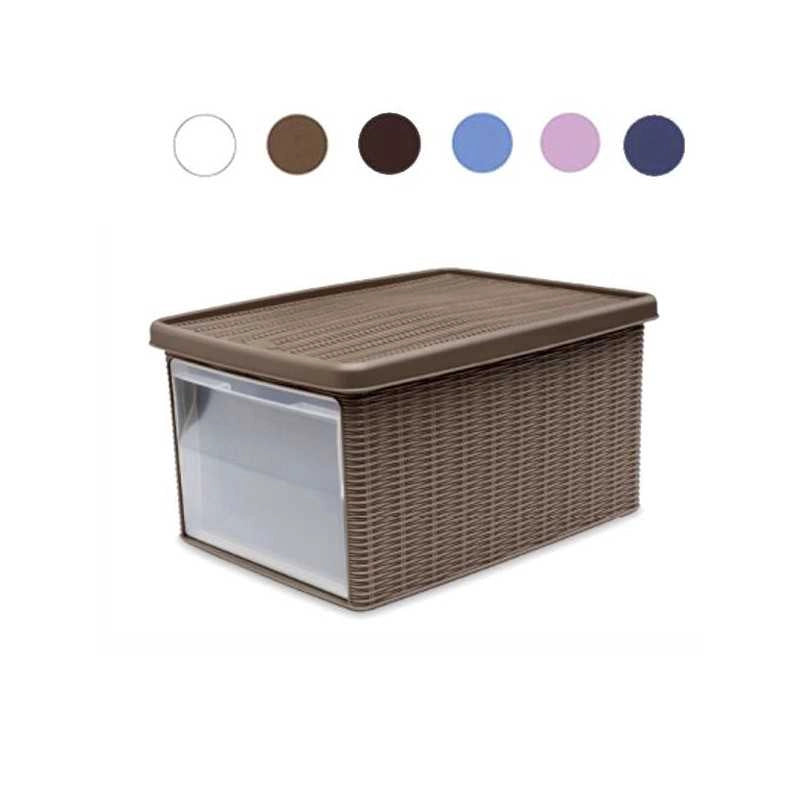 Box Elegance Multiuso Tortora 29X39 h 21 Stefanpl
