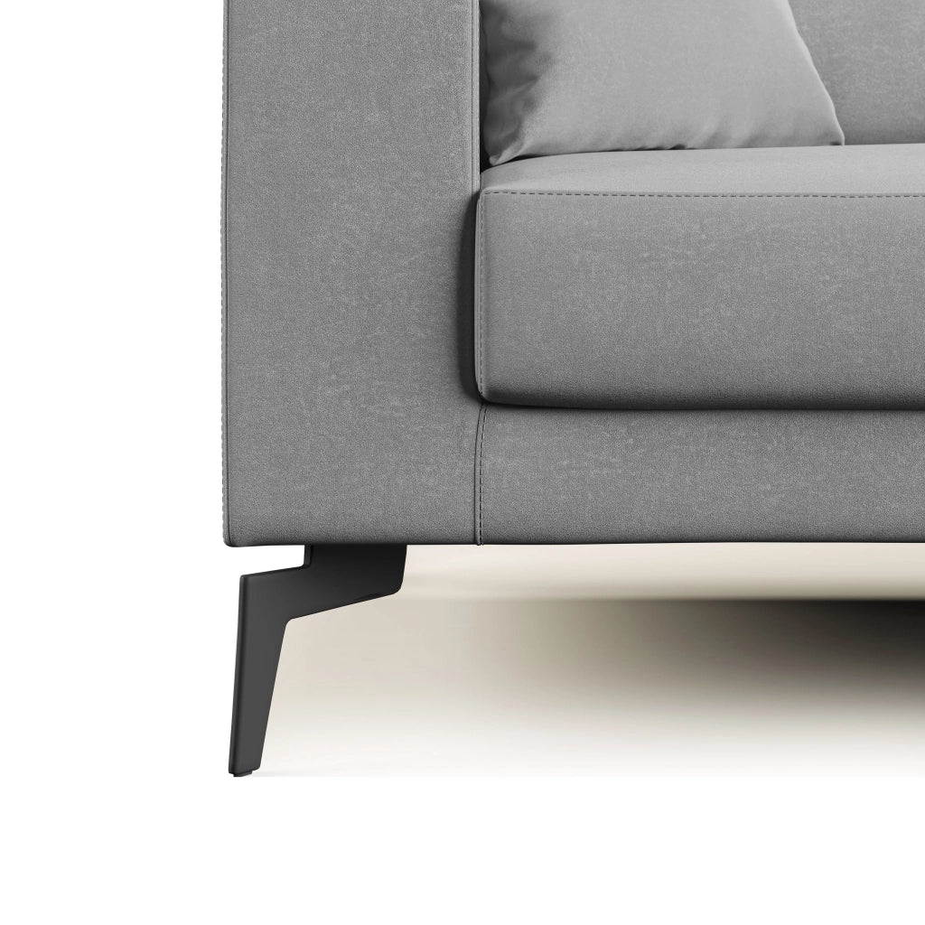 Prestige Divano design moderno T11 146 cm grigio