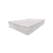 Cassetta service chiusa bianca impilabile 1880hd1 giganplast cesta impilabile per impasto