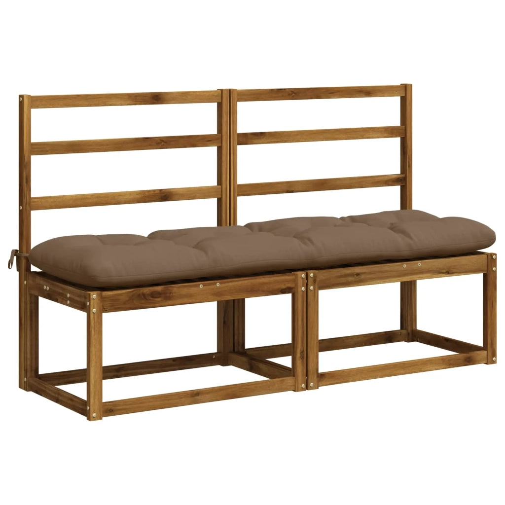 Cuscino per panchina VIANEN 100% Poliestere Tortora 952778