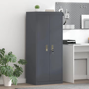 Armadio Antracite 60 x 40 x 140 cm Acciaio 891738