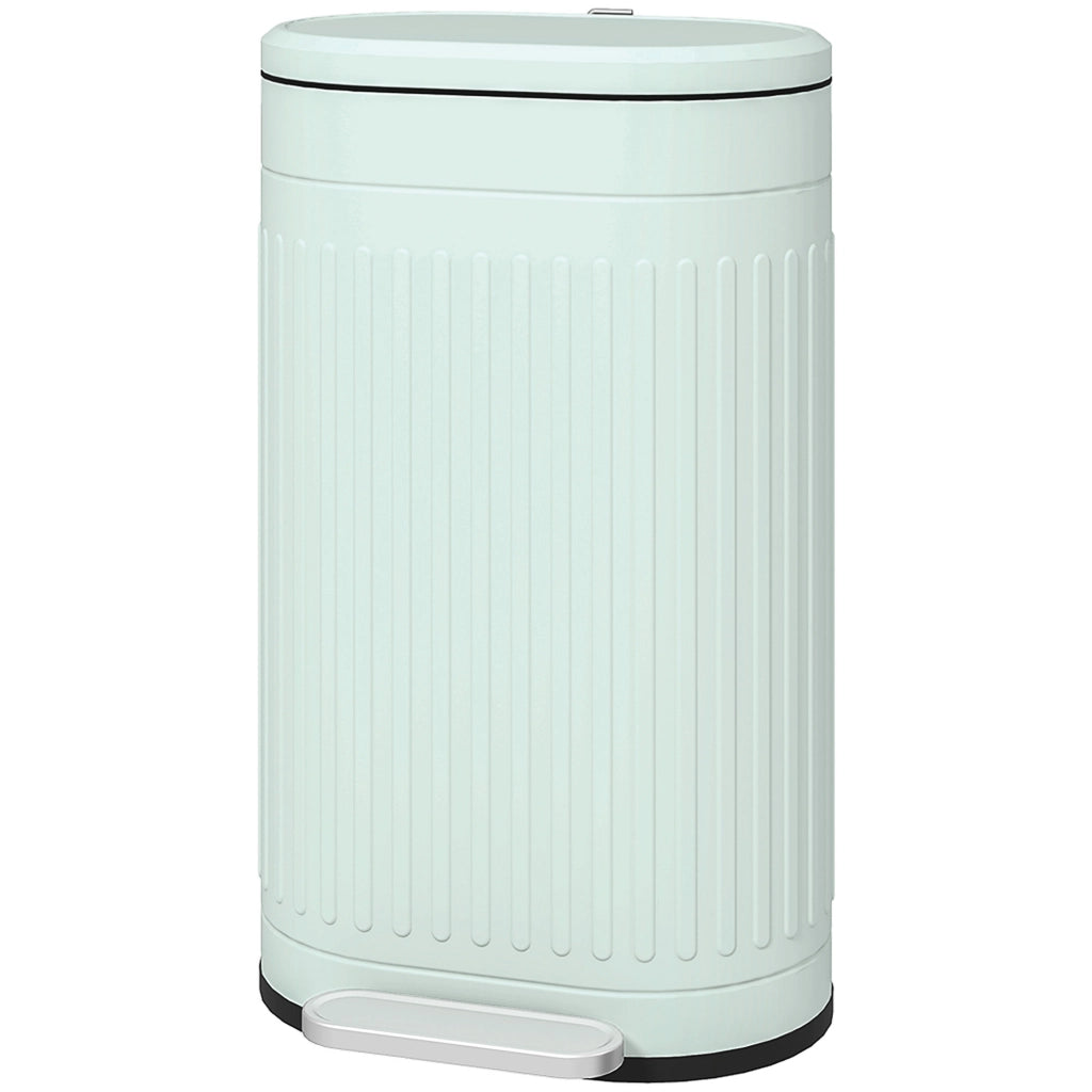 Pattumiera a Pedale 30L ¨C Xylo ¨C Verde con Coperchio Soft-Close e Secchio Interno Rimovibile 36,5x31,2x60,8cm