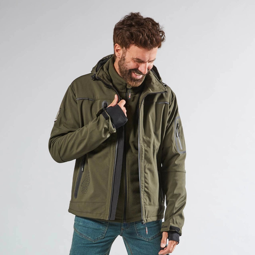 U-Power GIACCA SOFTSHELL SPACE Col. Verde  Mis.  L