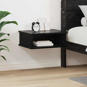 Comodino Rovere Nero 40 x 31 x 15 cm Legno ingegnerizzato 891106