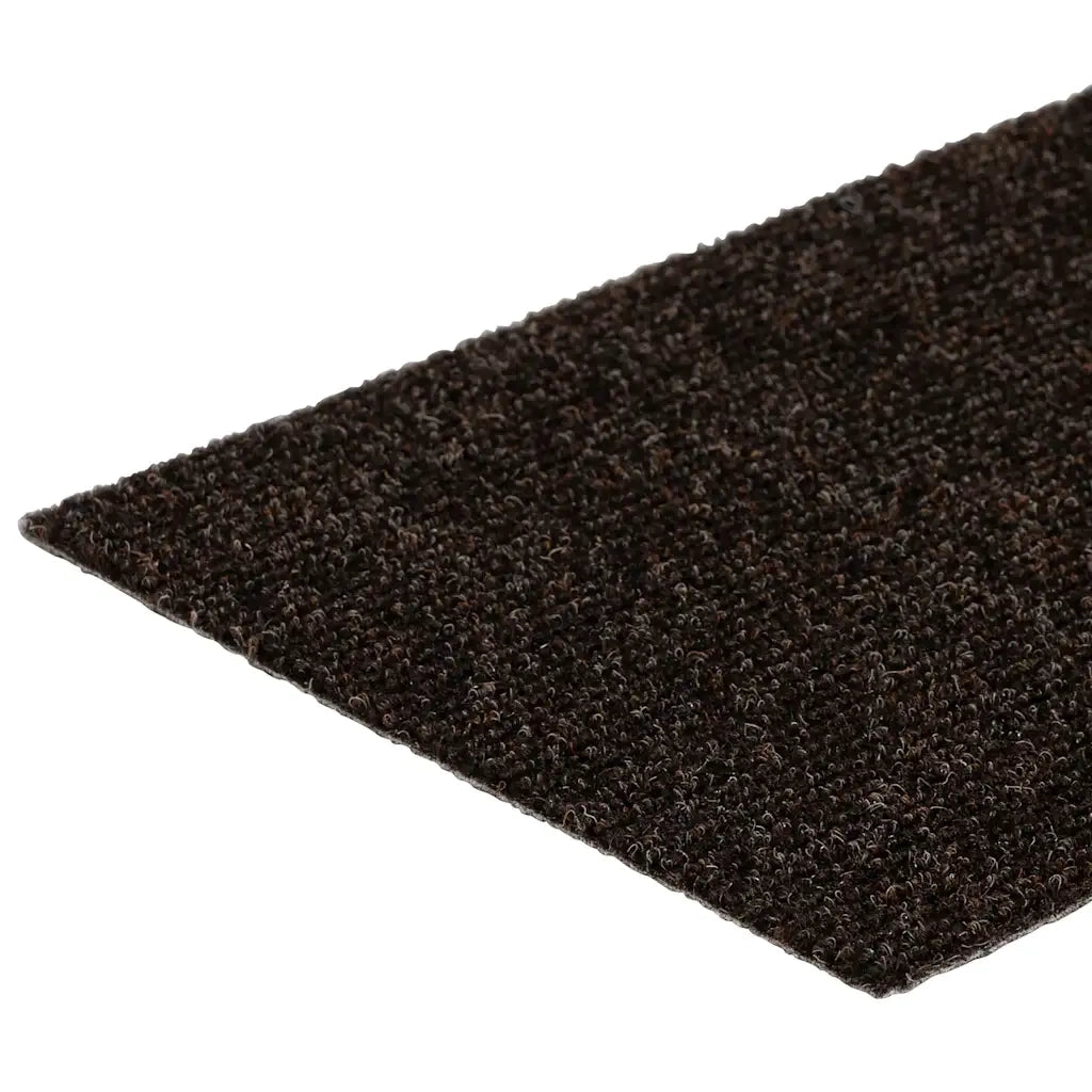 Tappetini per scale autoadesivi 15 pz | Gradini per Scale 76x20 cm marrone scuro rettangolari