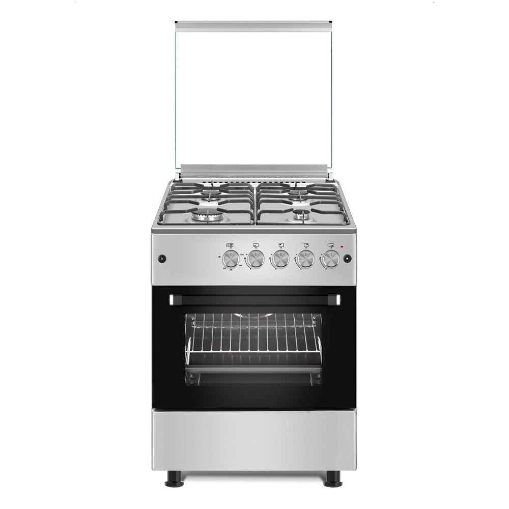 Cucina 4 fuochi con forno a gas ventilato e grill elettrico Flora 60