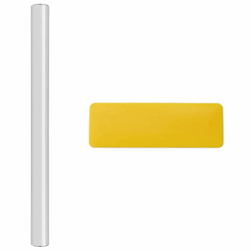 Film per Specchio Auto-adesivo 90 x 150 cm 2 pcs Argento PET 3394636