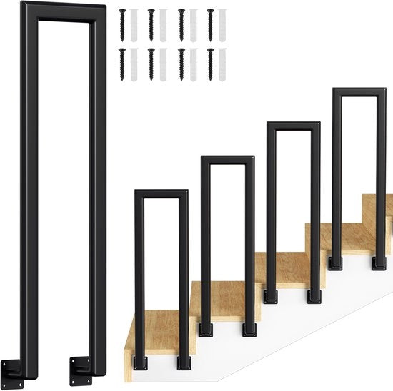 Balaustra 85 cm Bannastro Ellittico Maniglia laterale Supporto per balaustre