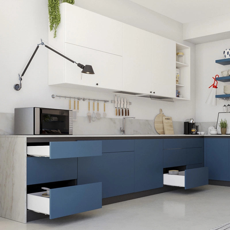 Cassetto esterno Simplex 25 kg, altezza 88 mm, profondità 440 mm, Acciaio, Grigio antracite