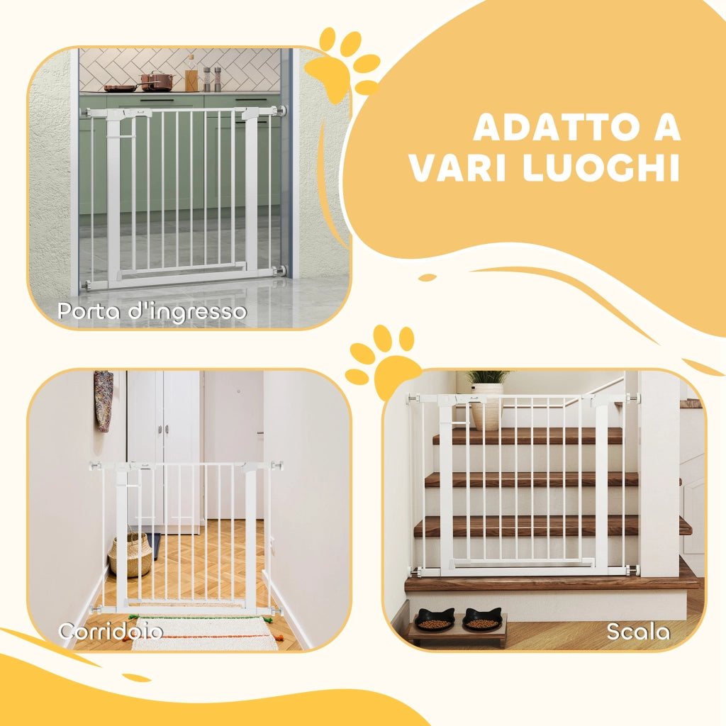 Cancello per Cani Sicurezza ¨C zephmum ¨C Regolabile 76-97cm