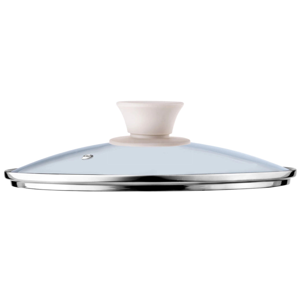 Coperchio in vetro KADAX da 22 cm, universale, resistente al calore, per pentole e padelle.