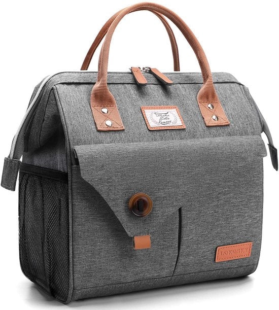 Borsa Insolata per Bambine e Ragazze, 11L, Grigio