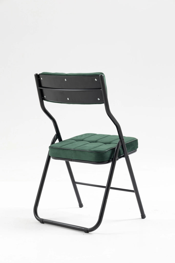 Sedie Pieghevoli con Cuscino Set 2 Pezzi ¨C MINIMAL ¨C Verde