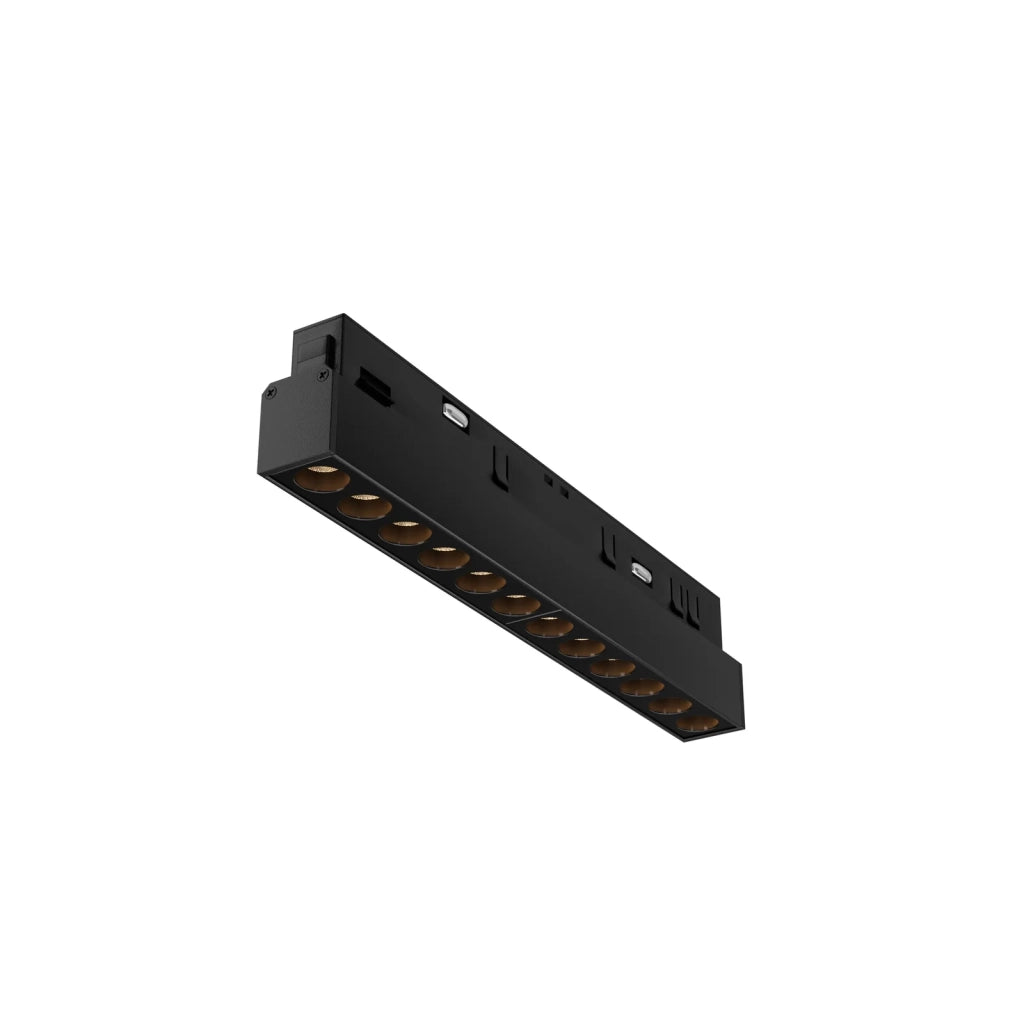 Maytoni Faretto Magnetico Exility Points 1 luce LED integrato nero alluminio