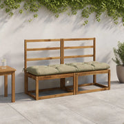 Cuscino per panchina VIANEN 100% Poliestere Verde chiaro 952776