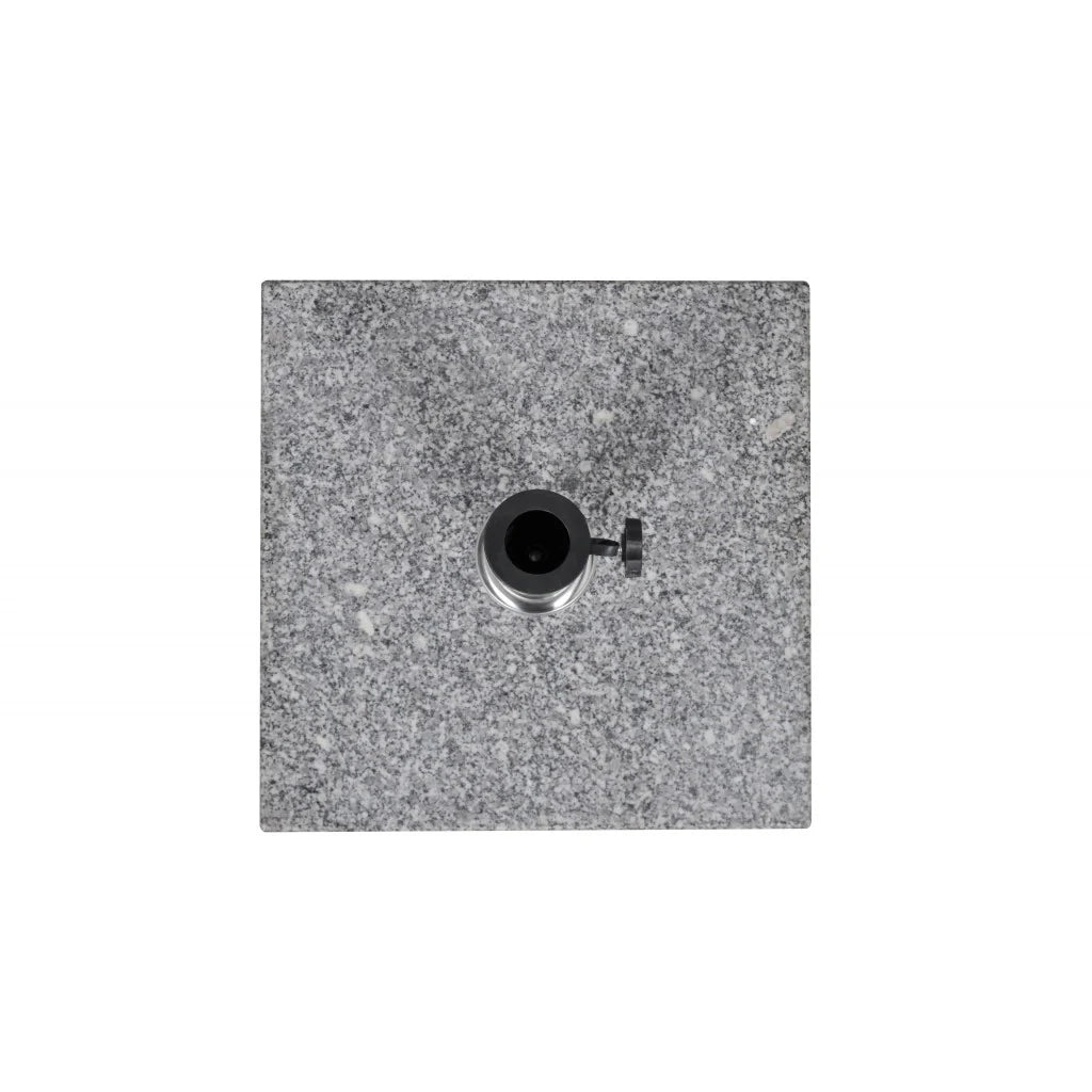 Base per ombrellone 20 kg 3 adattatori inclusi 30 / 35 / 38 mm grigio 2202027